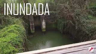 Exploramos la ZONA INUNDADA de una FÁBRICA ABANDONADA - Lugares Abandonados - #URBEX