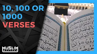 10, 100 or 1000 Verses