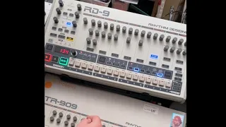 First 8 minutes with the Behringer RD-9: Raw Techno Jam