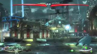 Batman Demo Combo Video - Injustice (damage from 55-120%)