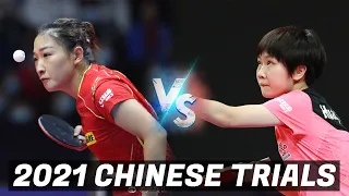 Liu Shiwen vs Huang Yingqi | 2021 Chinese Trials (Group Stage)