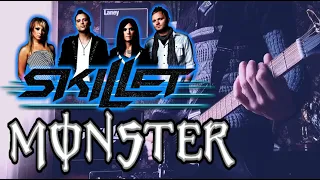 Skillet-Monster (RUS guitar cover/Кавер на русском/Кавер на гитаре)