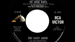 1966 HITS ARCHIVE: The Ballad Of The Green Berets - SSgt. Barry Sadler (#1 record--mono)