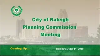 Planning Commission Meeting - June 11, 2019