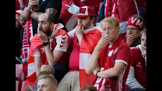 In scary scene at Euro 2020 Denmark's Christian Eriksen collapses on the