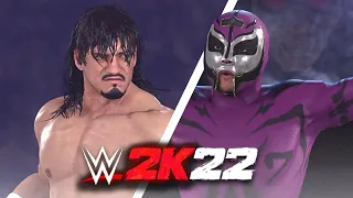 Rey Mysterio vs Eddie Guerrero (Halloween Havoc 97) | WWE 2K22