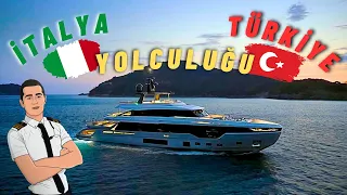 Seyir hazırlıkları İtalya'dan Türkiye'ye Motor Yat Yolculuğu