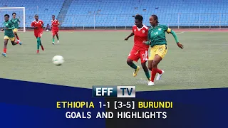 ETHIOPIA 1-1 [3-5] BURUNDI - Goals and highlights #WAFCON2024 qualifiers round 1 - second leg