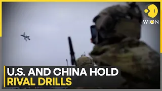 US and China hold rival military drills in disputed South China Sea | Latest English News | WION