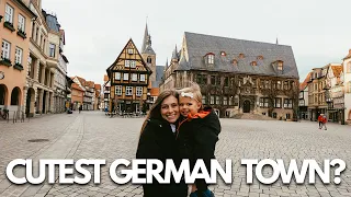 Quedlinburg - Is this the cutest town in Germany? + Mom tries giant cream puff (Windbeutel)