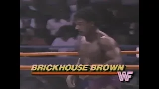 Big John Studd & King Kong Bundy vs Brickhouse Brown & Lane   All Star Wrestling Aug 10th, 1986