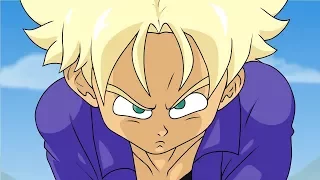 Trunks meets Goku (Dragon Ball Z  Animation Parody)