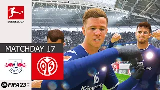 FIFA 23 | RB Leipzig - 1. FSV Mainz 05 | Bundesliga 2022/23 Matchday 17