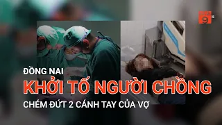 ĐỒNG NAI: KHỞI TỐ NGƯỜI CHỒNG CHÉM ĐỨT 2 CÁNH TAY CỦA VỢ | VTC9