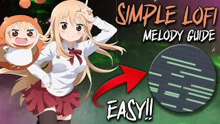 This Is How I Make Beautiful Lofi Melodies Every Time | Easy Lofi Melody Tutorial Fl Studio