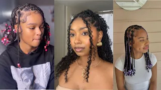 20 🥰 BEAUTIFUL SHORT BOX BRAIDS HAIRSTYLES