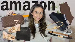 Amazon designer dupes haul | Luxury on a budget! 🖤