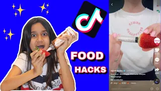 JE TEST DES FOOD HACKS TIKTOK  ( et c'est trop génial)