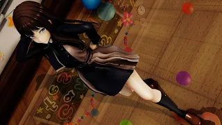 【ＭＭＤ】Pink Cat　井ノ上たきな　制服　【Ray-MMD1.52　ぱんつ注意】