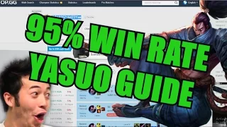 95% WIN RATE YASUO BUILD GUIDE- WayOfTheTempest NA Challenger