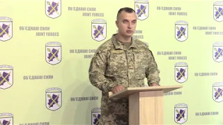 Стельмах Анатолій, представник прес центру ООС 27 07 2018