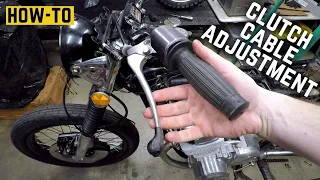 Honda CB750 Clutch Cable Adjustment How-To