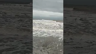 Folly Beach, SC Stormy storm Ian💨