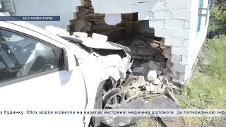 ДТП у Черкасах: автомобіль влетів у будинок