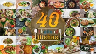 40 Thailand Dishes