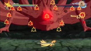 Naruto Shippuden Ultimate Ninja Storm 4 - Kurama vs Ten Tails Gameplay Clip (1080p)