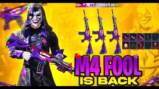 FOOL M416  IN BGMI😍 | JOKER FOOL CRATE OPENING | FOOL M416 IS BACK with JOKER SET  | M416 FOOL CRATE