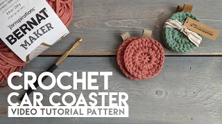Crochet Car Coaster Pattern