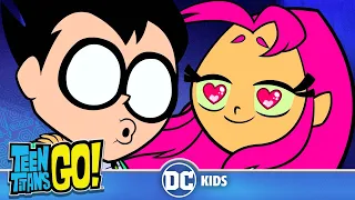 Teen Titans Go! in Italiano 🇮🇹 | Robin & Starfire: La storia d'amore | DC Kids