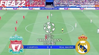 Liverpool vs Real Madrid - UCL Champions League Final 2022 - Full Match & Gameplay