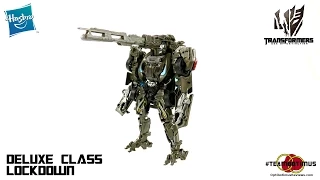 Video Review of the Transformers Age of Extinction: Deluxe class Lockdown