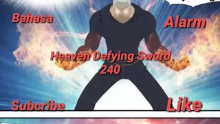Heaven Defying Sword 240 Sub Indo