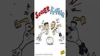 Soccer or Football? #shorts #football #worldcup #soccer #threelions #usmnt