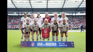 USWNT vs. Nigeria: 1:00 Highlights - Sept. 3, 2022