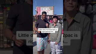 2Pac freaks out a comedian on Venice Beach in 2021