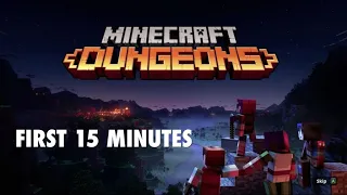 Minecraft Dungeons First 15 Minutes Xbox One X