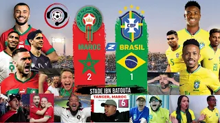 Morocco vs Brazil - The Atlas Lions confirm against the biggest footballing nation in the world