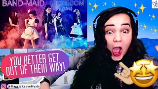 BAND-MAID FREEDOM (Official Live Video) | LIVE REACTION! | Opera Singer Reacts