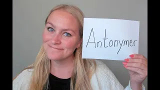 Video 1054 Antonymer