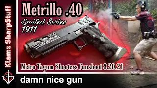 Metrillo 1911 .40: First Time Shooting it and it was damn good. 8.20.21