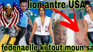 Lion antre USA wap sezi tande ki rezon dam nan fè tatouraj sa fanatik yo fache ak lion pou deklasyon