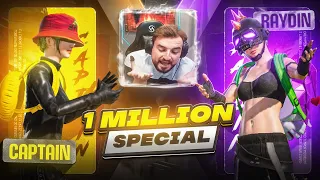 تحدي المليون ضد الأسطورة رايدن 😱 | One Million Special Challenge Vs Raydin 🤯