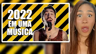 2022 EM UMA MÚSICA | Reaction