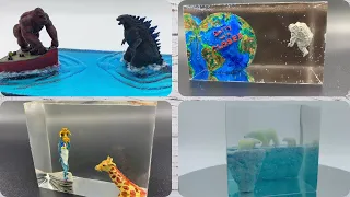 Resin Art Four Styles of Dioramas | 3D Printing and Painting| Diorama | EasyDIY | S5