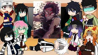 ^|• Hashiras React To Tanjiro Kamado •|^ []Demon slayer[] ⚠️ANGST?… [] Part -1/2/3