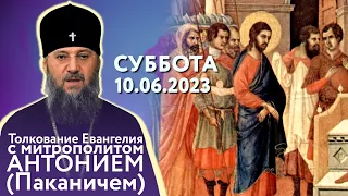 Толкование Евангелия с митрополитом Антонием (Паканичем). Суббота, 10 июня 2023 года.